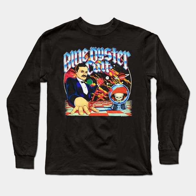 Blue Oyster Cult  3 Long Sleeve T-Shirt by perdewtwanaus